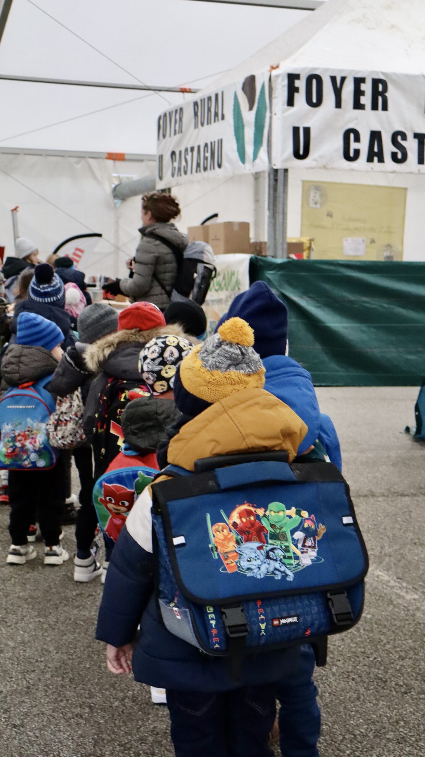 Exemples d'images pour la communication évènementielle sur les réseaux sociaux de notre client A Fiera di a Castagna à Bocognano